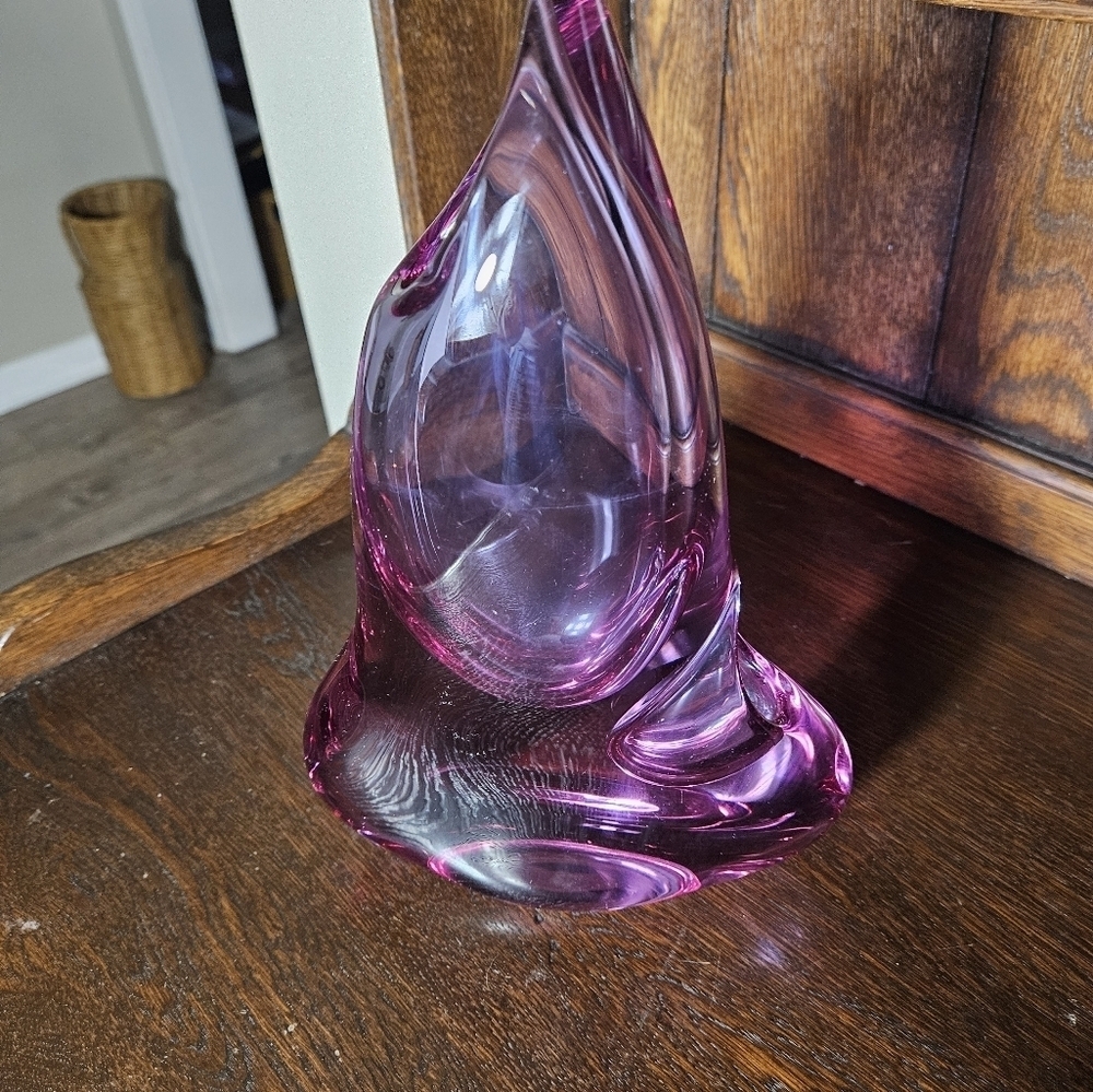 Vintage MCM duel chamber orchid vase. - Picture 6 of 11
